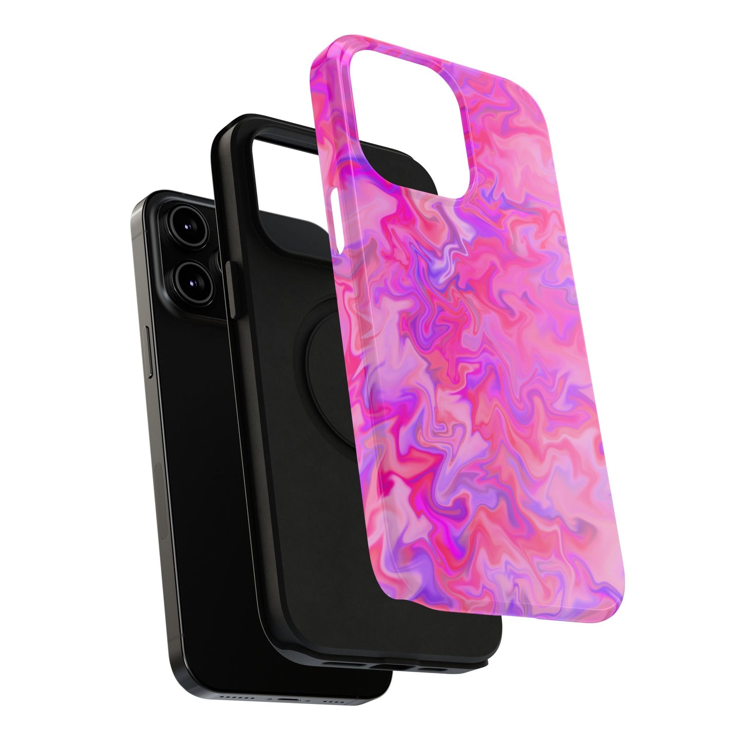 Hot Pink Fantasy Impact-Resistant Phone Case