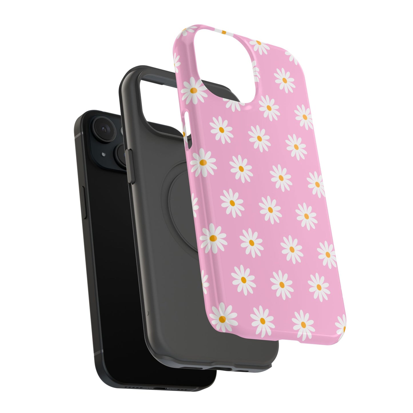 Pink Pastel Flora Impact-Resistant Phone Case