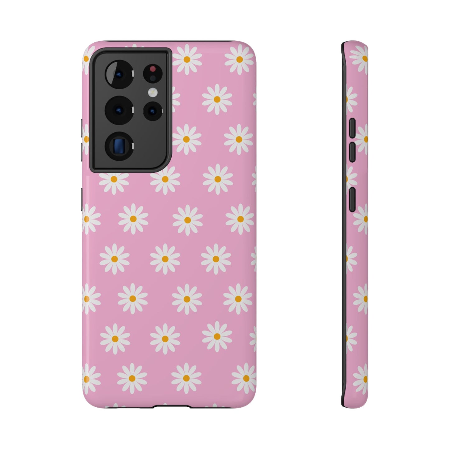 Pink Pastel Flora Impact-Resistant Phone Case