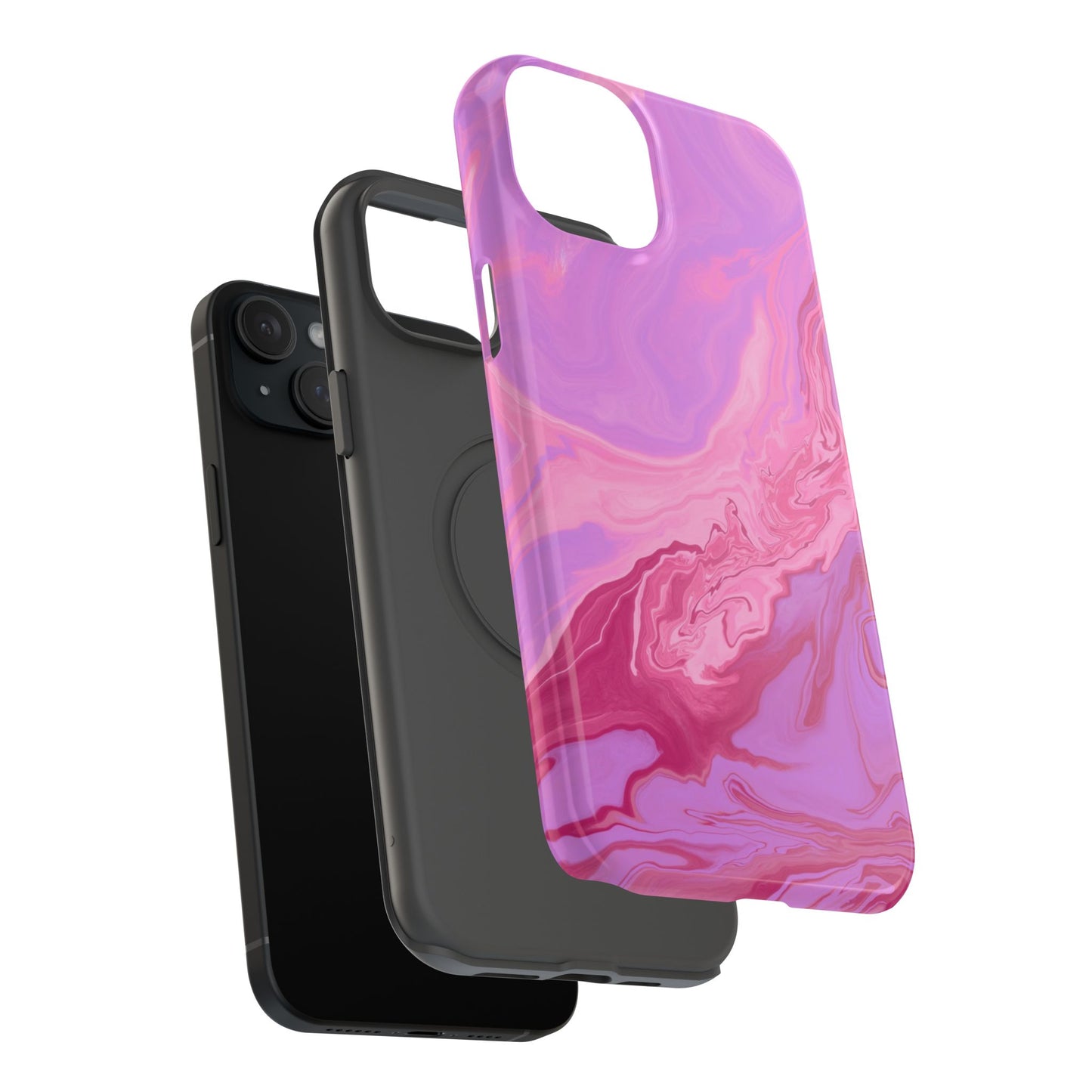 Pink Sunset Impact-Resistant Phone Case