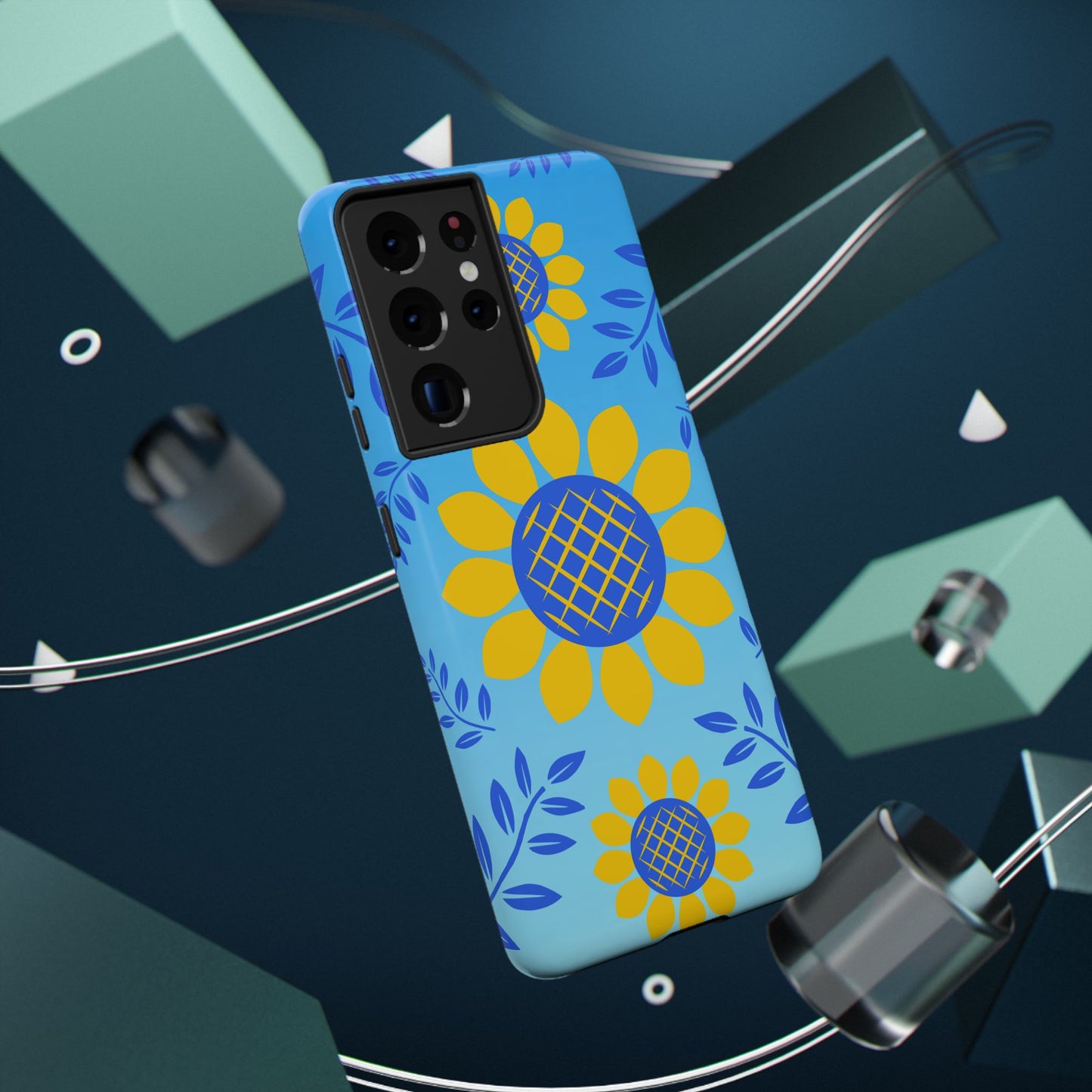 Sunflower Love Impact-Resistant Phone Case