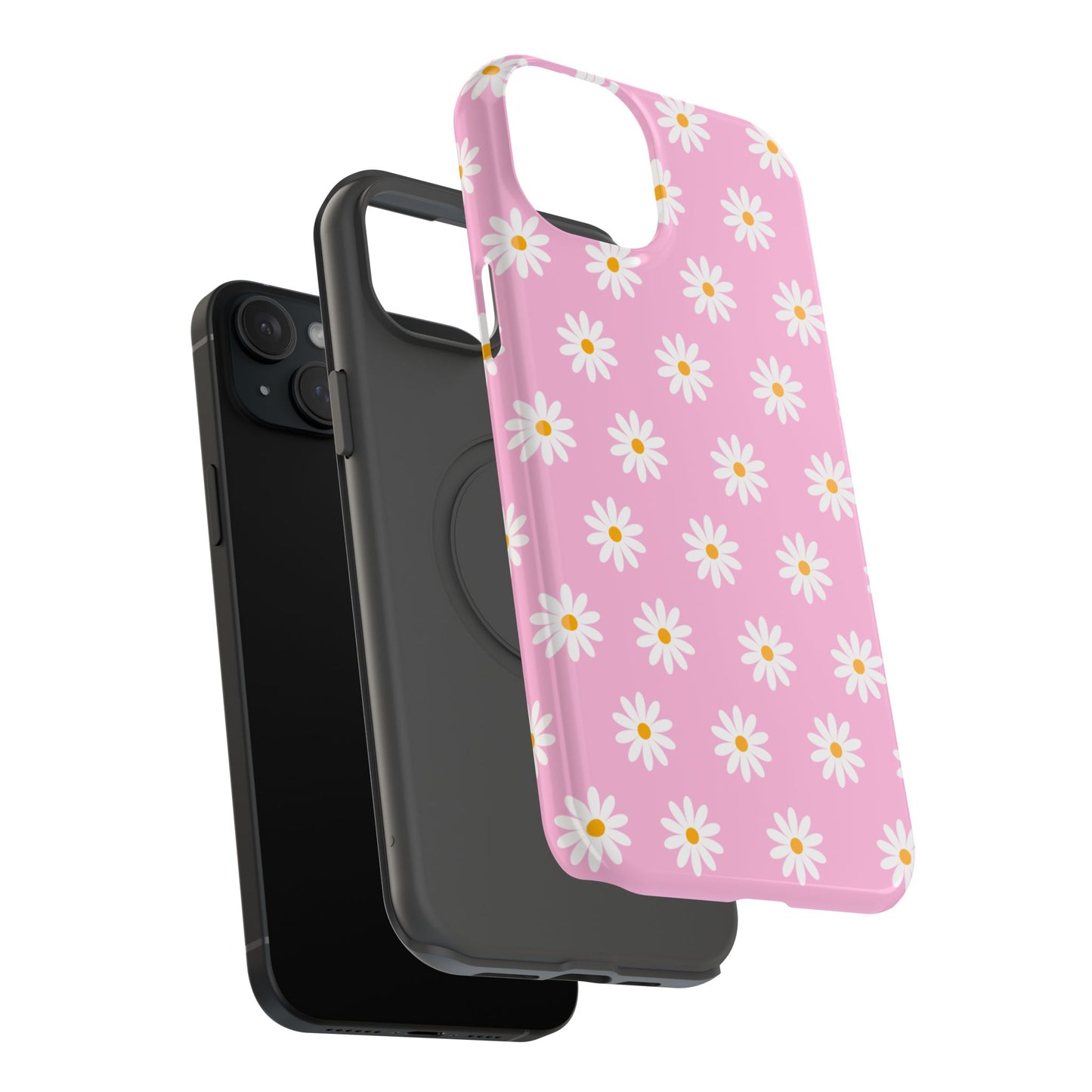 Pink Pastel Flora Impact-Resistant Phone Case