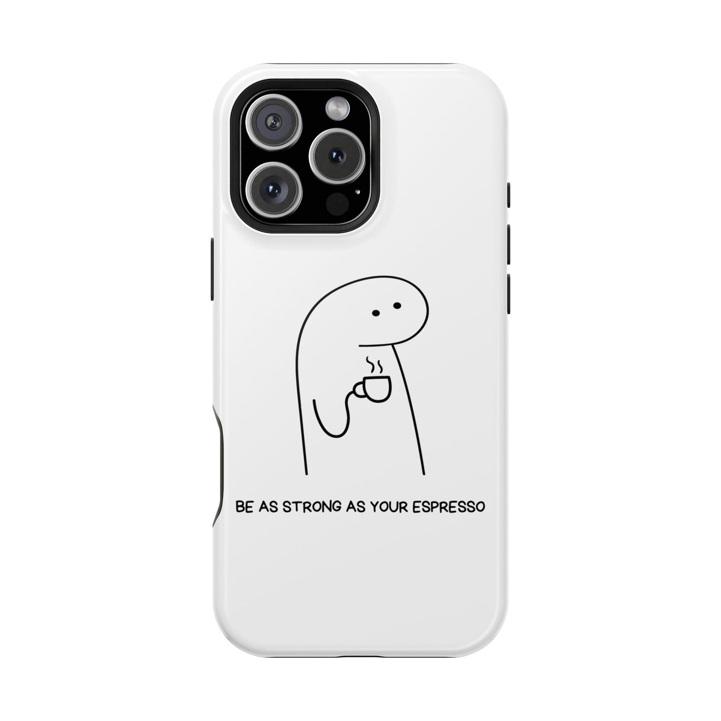 Funny Espresso Impact-Resistant Phone Case