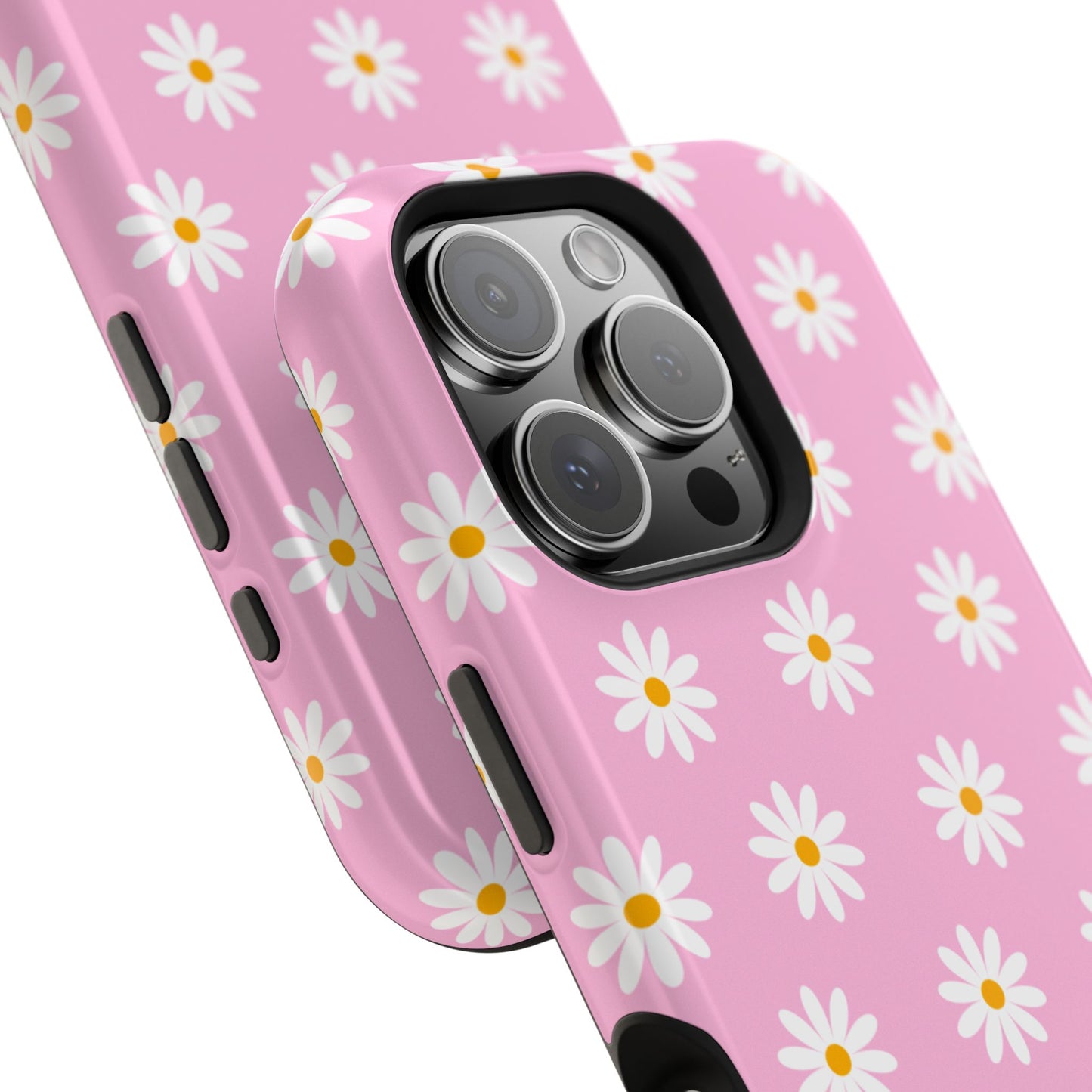 Pink Pastel Flora Impact-Resistant Phone Case