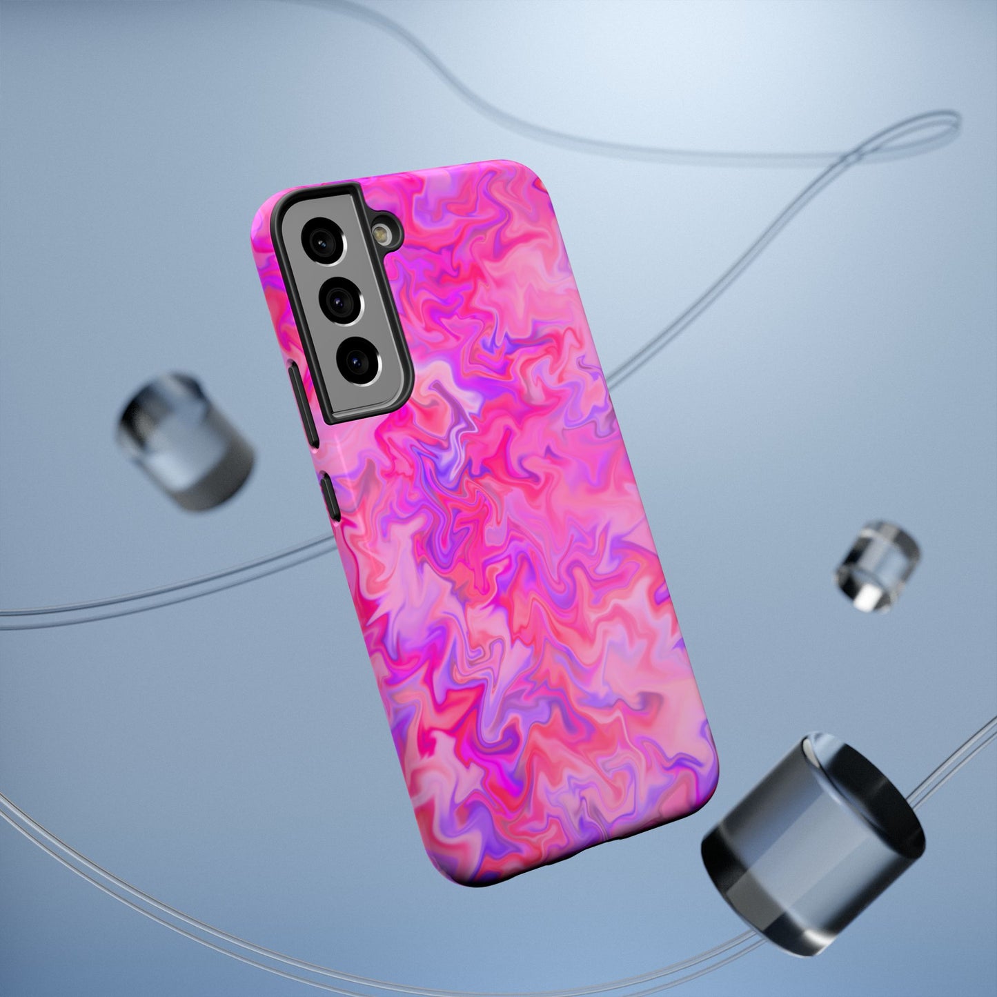 Hot Pink Fantasy Impact-Resistant Phone Case