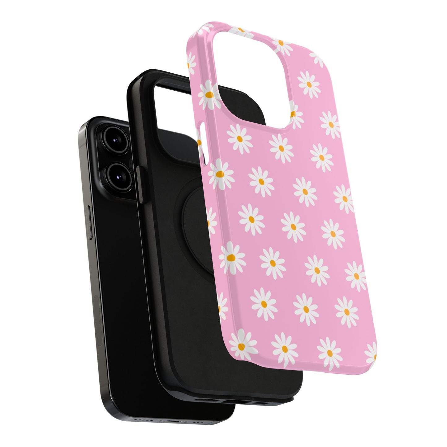 Pink Pastel Flora Impact-Resistant Phone Case