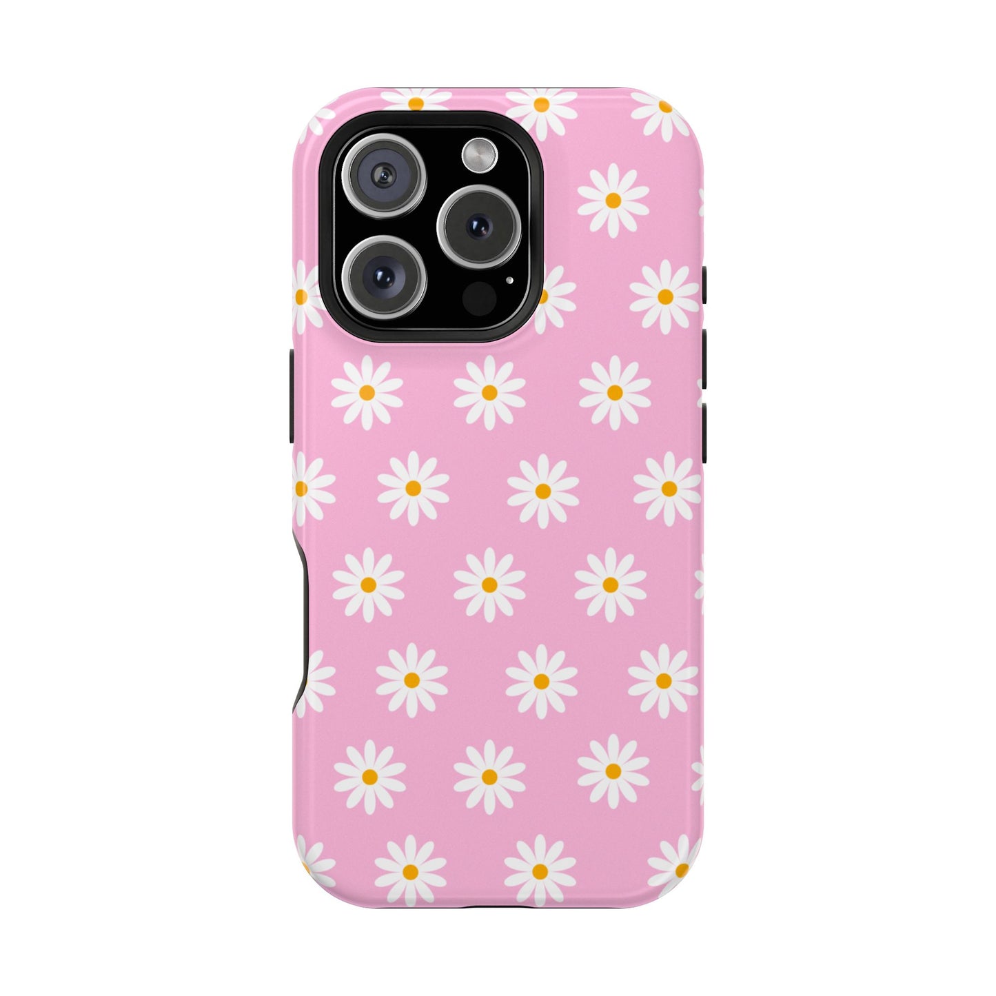 Pink Pastel Flora Impact-Resistant Phone Case