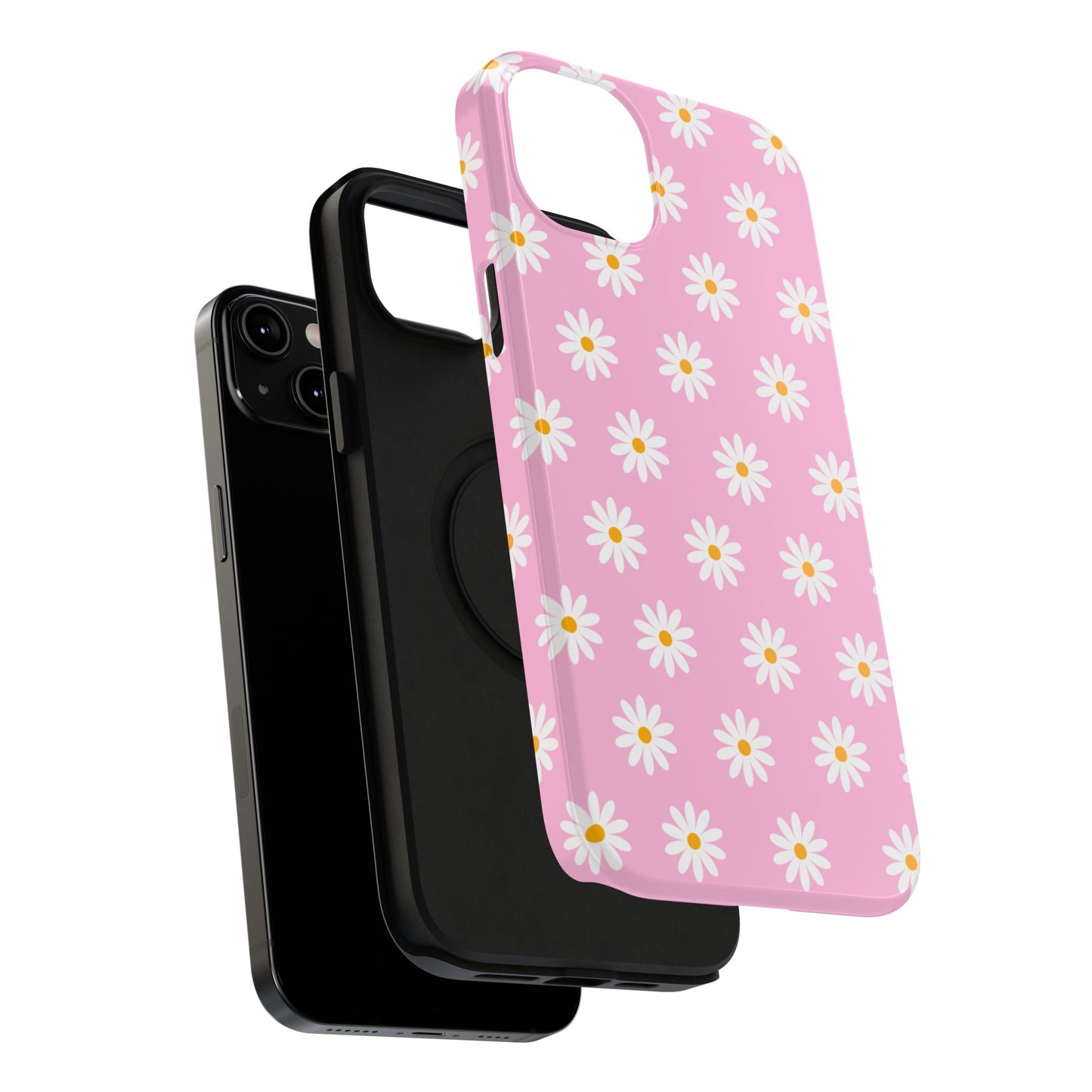 Pink Pastel Flora Impact-Resistant Phone Case