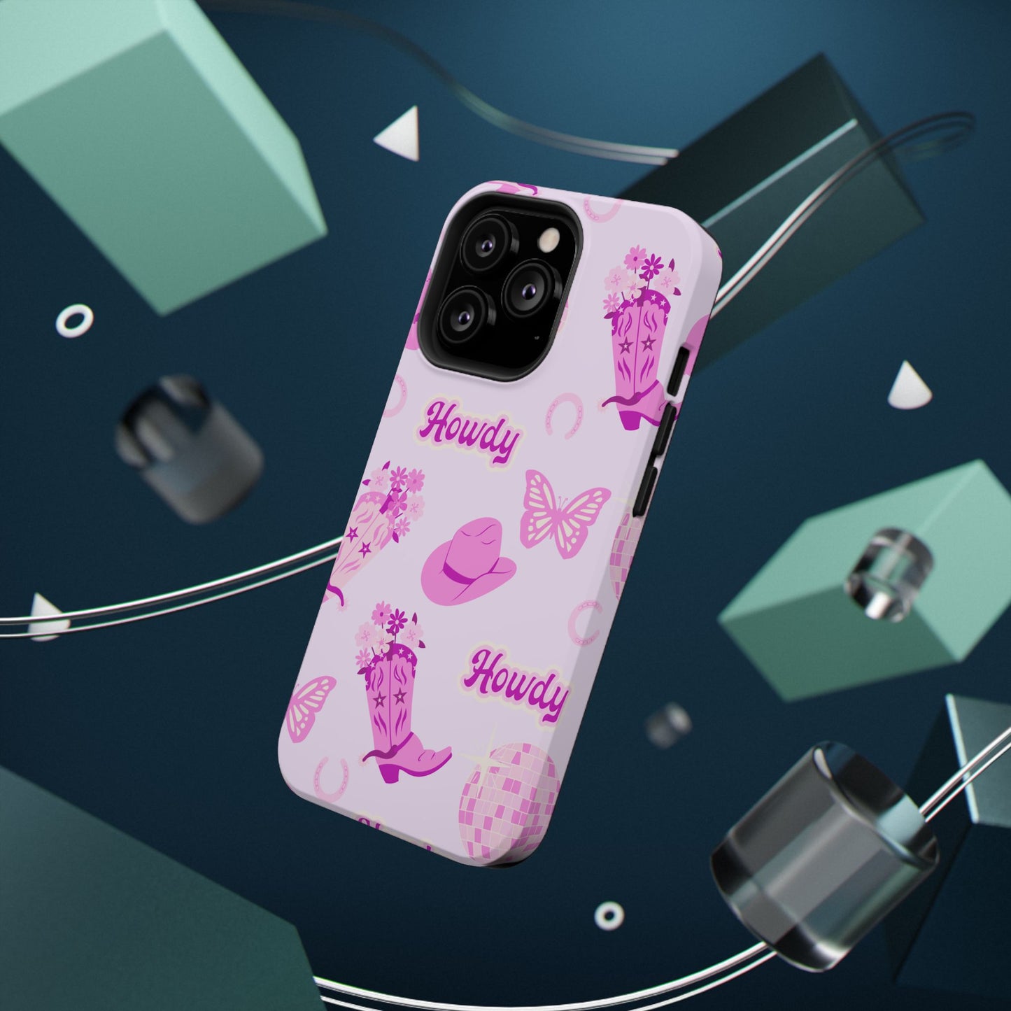 Howdy Cowgirl Impact-Resistant Phone Case