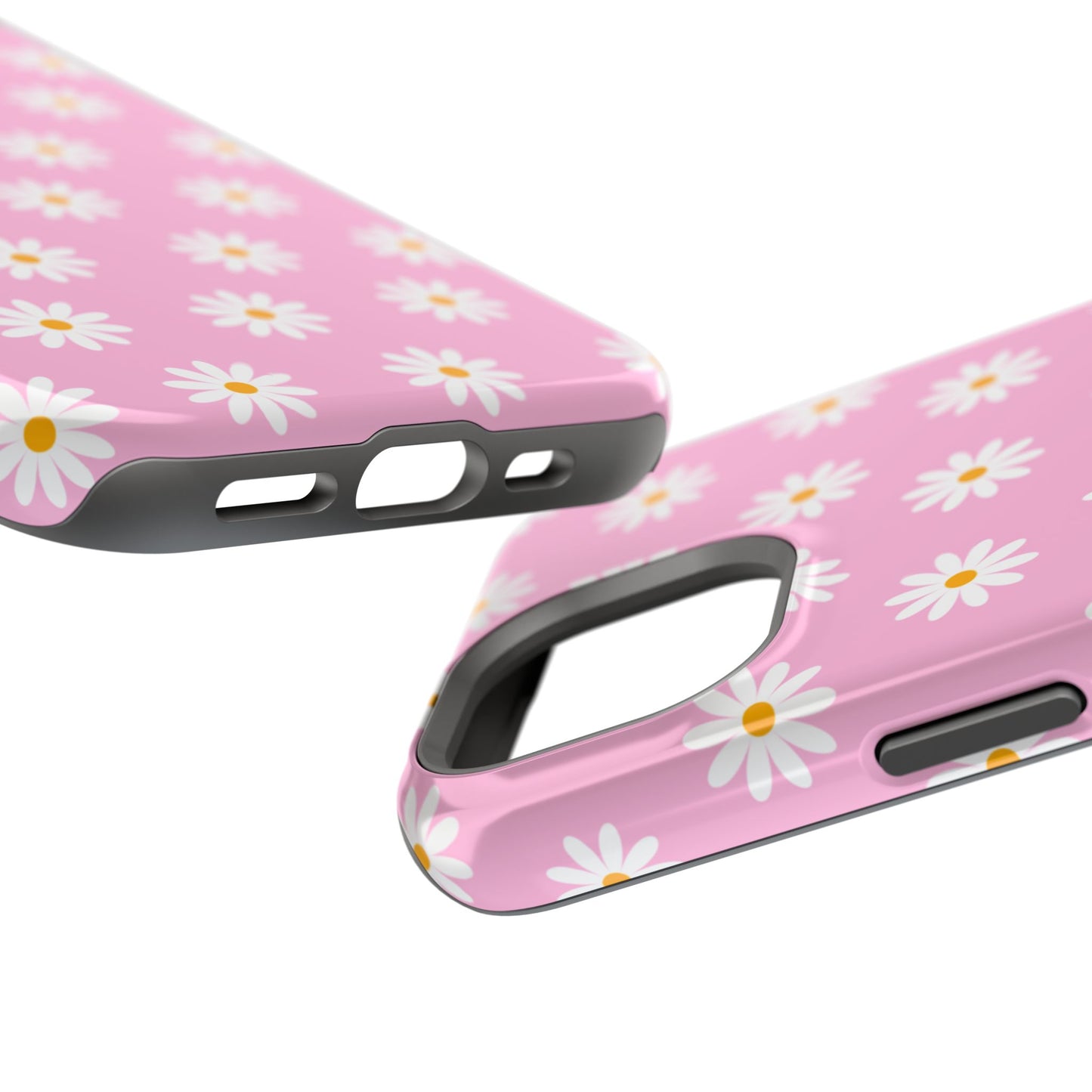 Pink Pastel Flora Impact-Resistant Phone Case
