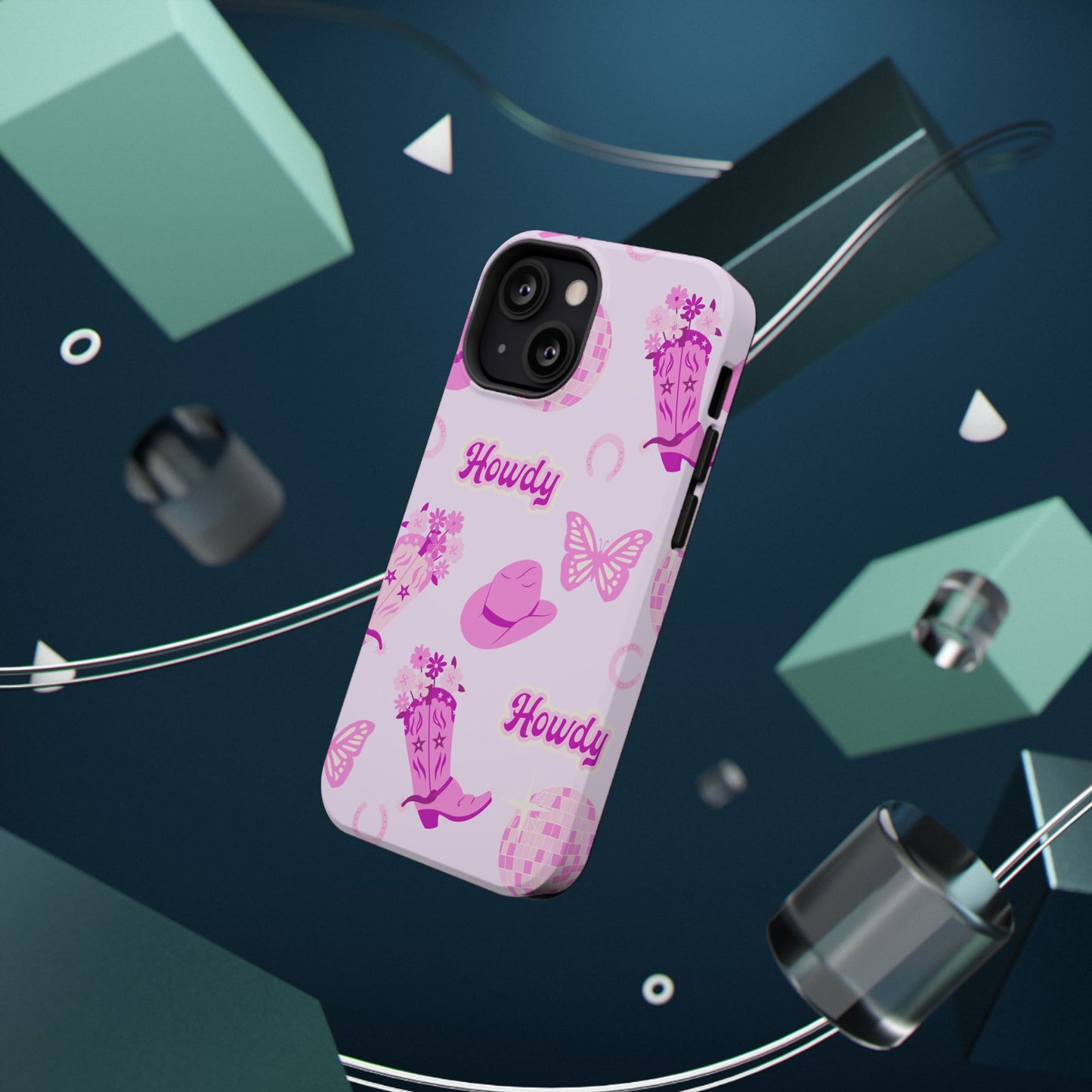 Howdy Cowgirl Impact-Resistant Phone Case
