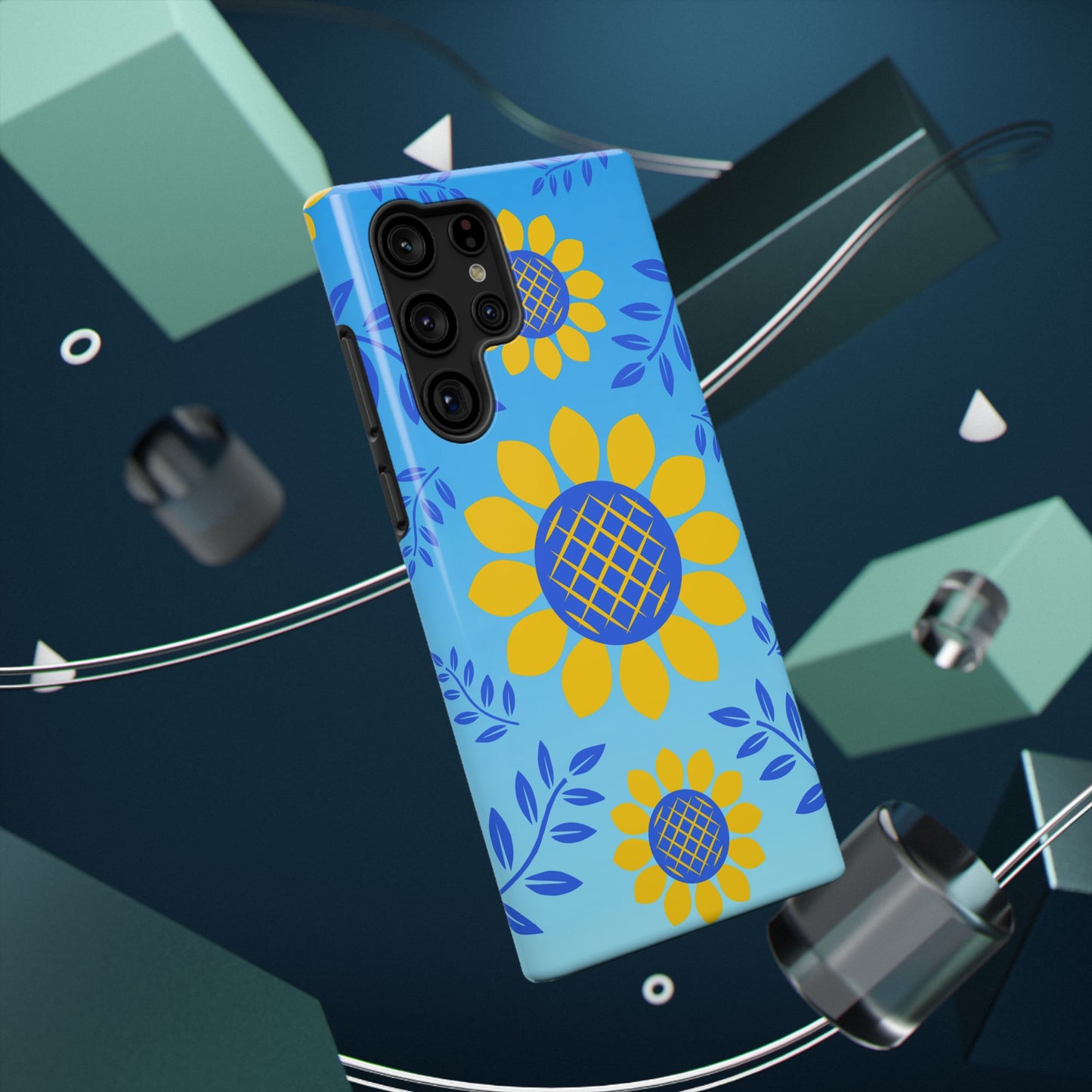 Sunflower Love Impact-Resistant Phone Case
