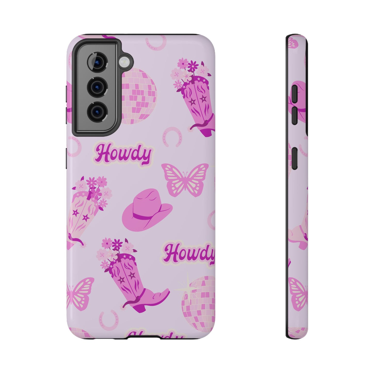 Howdy Cowgirl Impact-Resistant Phone Case