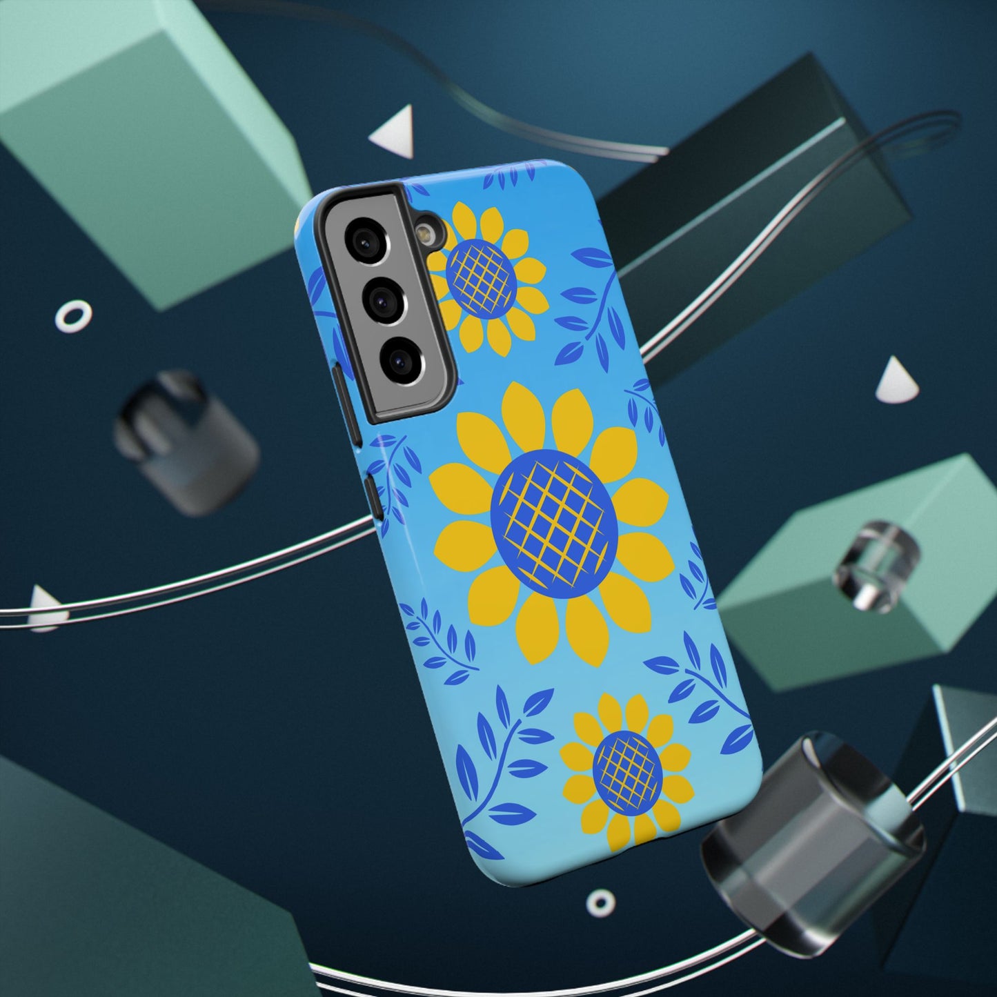 Sunflower Love Impact-Resistant Phone Case