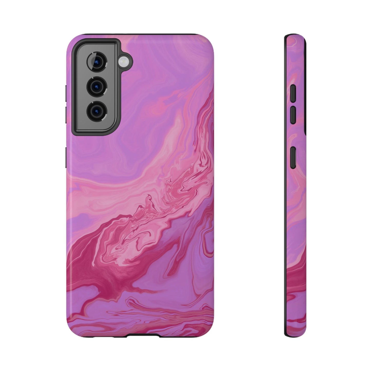 Pink Sunset Impact-Resistant Phone Case