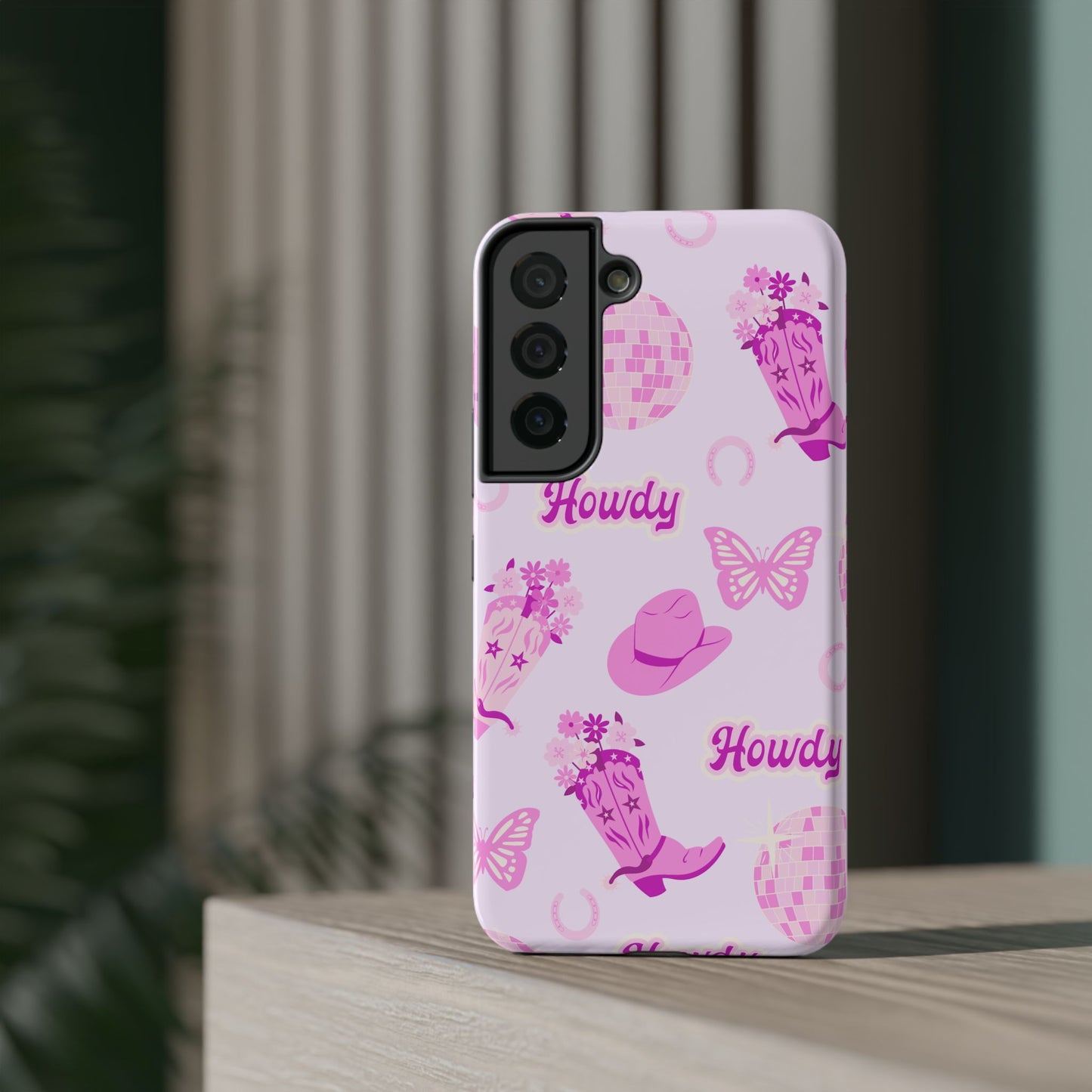 Howdy Cowgirl Impact-Resistant Phone Case