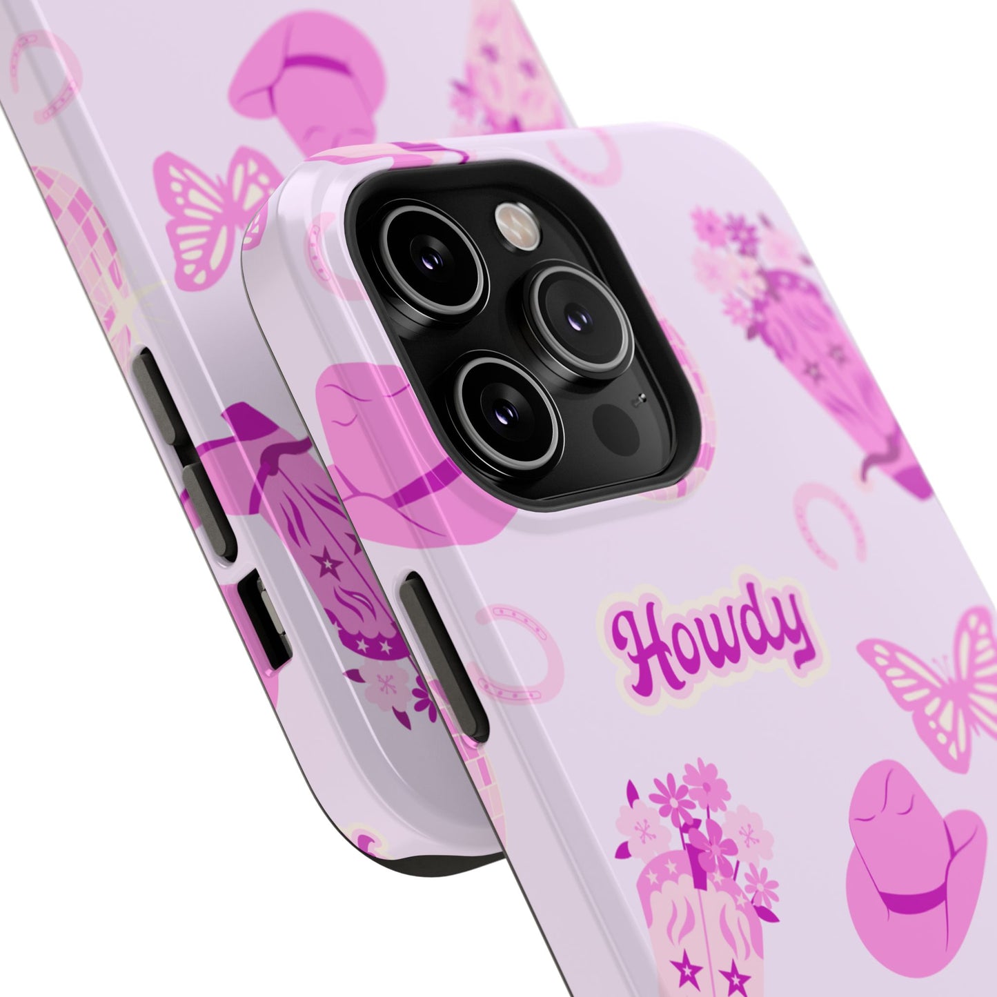 Howdy Cowgirl Impact-Resistant Phone Case