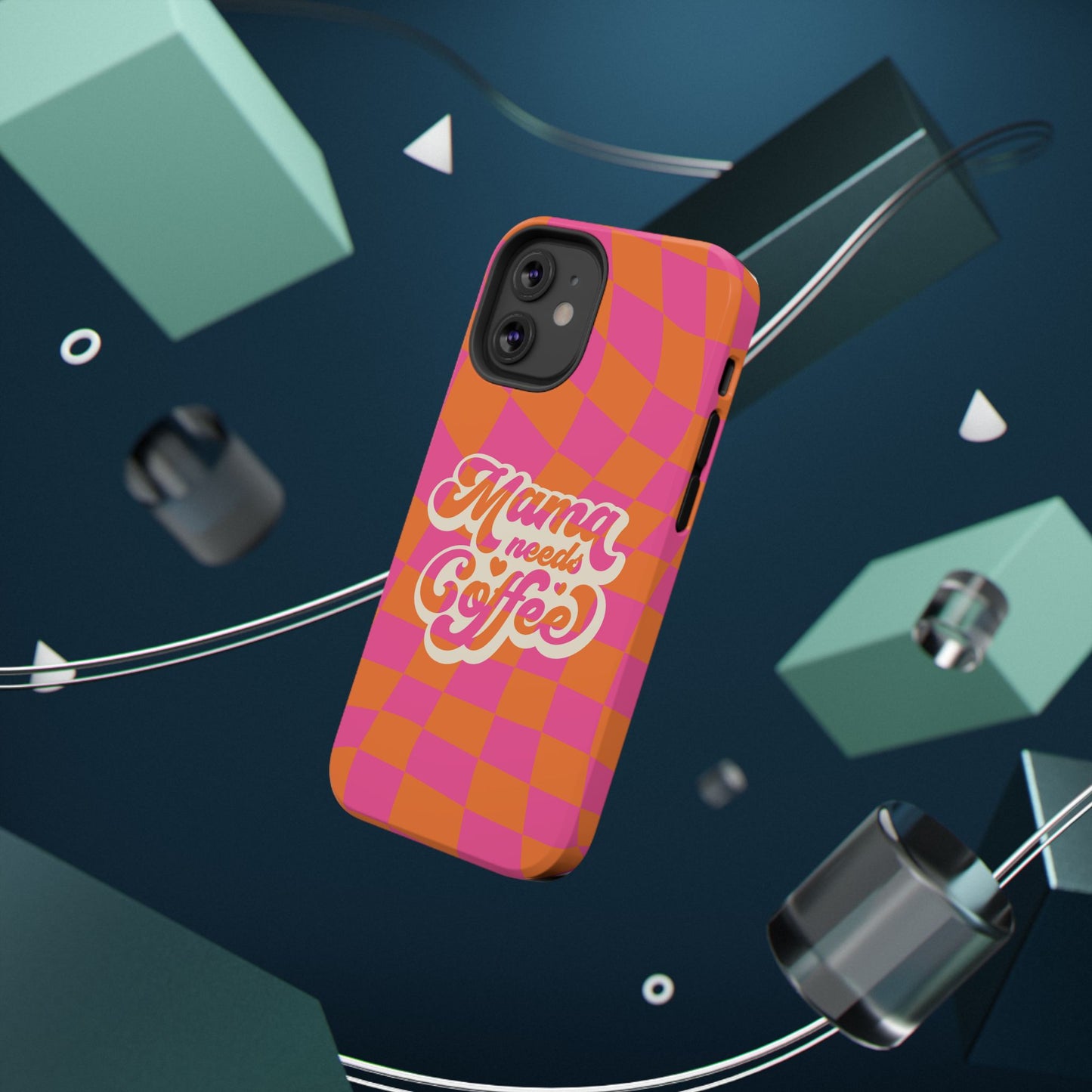 Mama Needs Coffee Impact-Resistant Phone Case