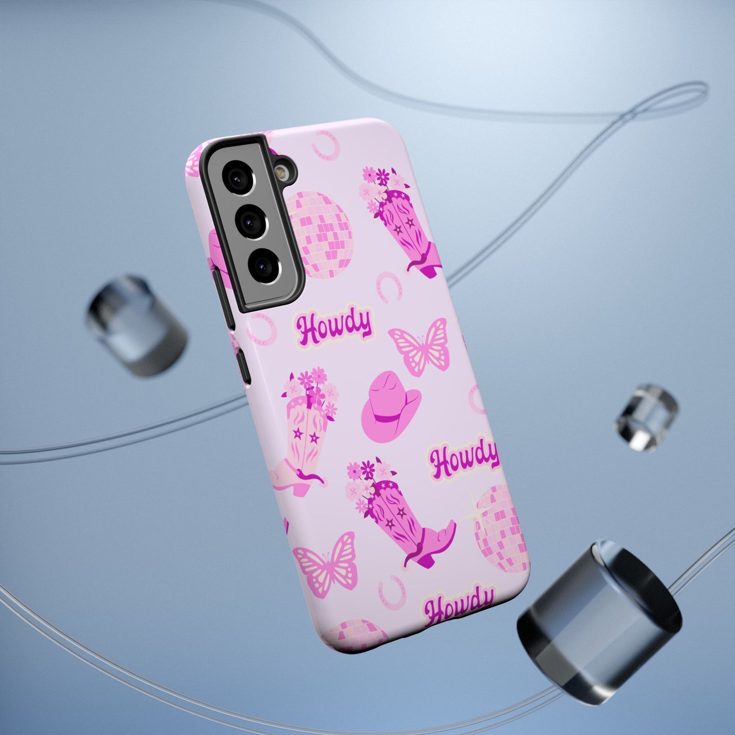 Howdy Cowgirl Impact-Resistant Phone Case