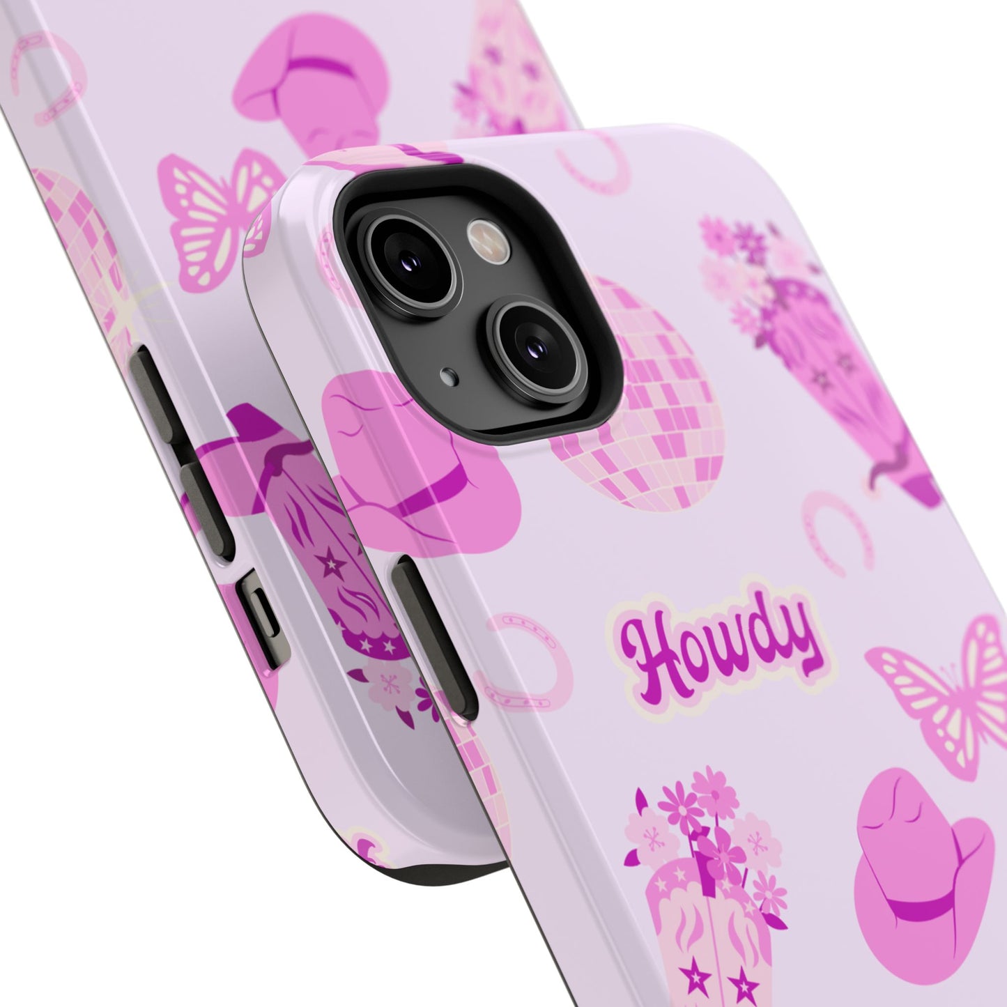Howdy Cowgirl Impact-Resistant Phone Case