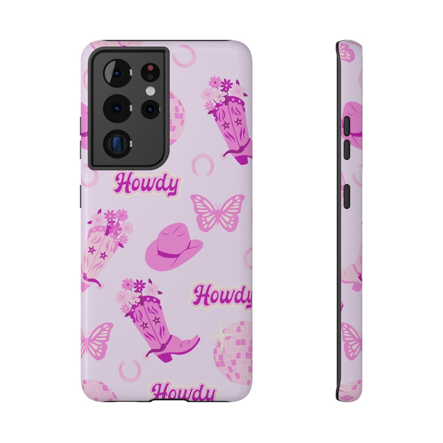 Howdy Cowgirl Impact-Resistant Phone Case