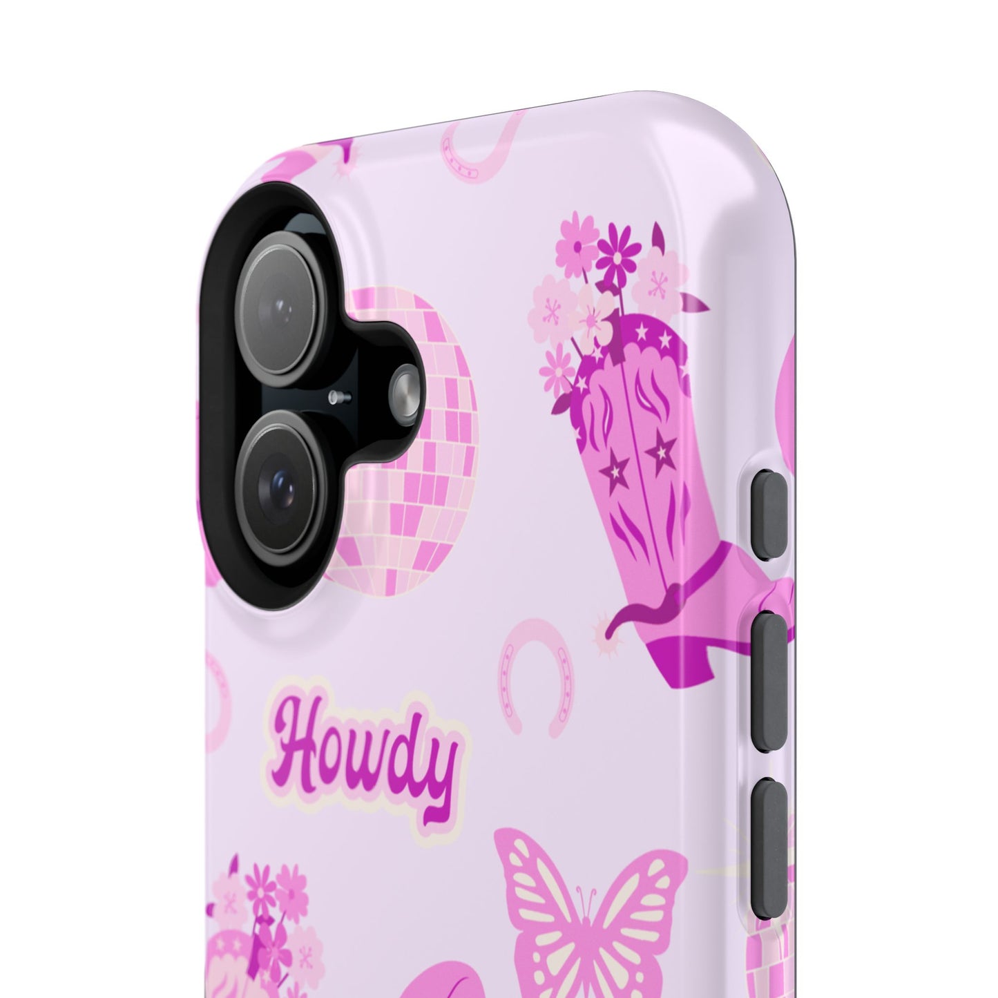 Howdy Cowgirl Impact-Resistant Phone Case