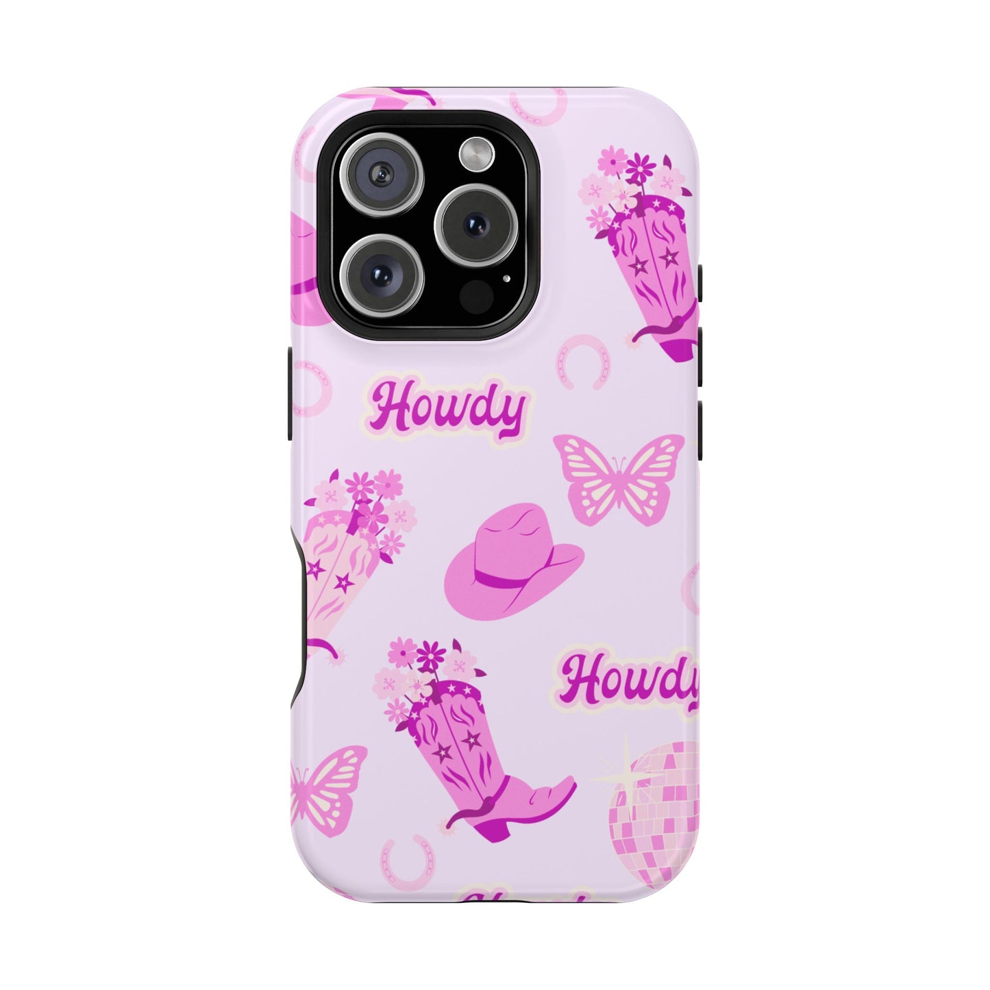 Howdy Cowgirl Impact-Resistant Phone Case