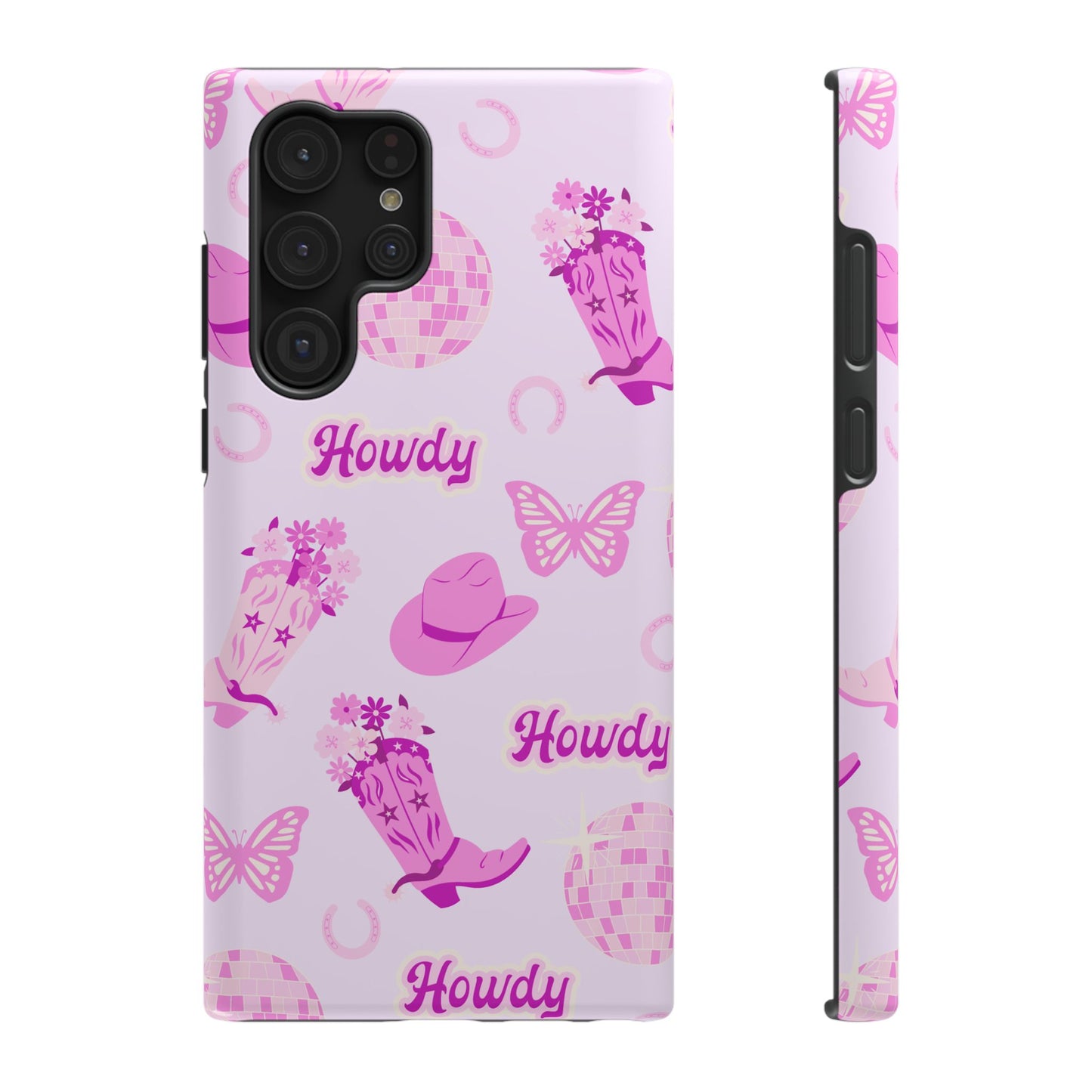 Howdy Cowgirl Impact-Resistant Phone Case