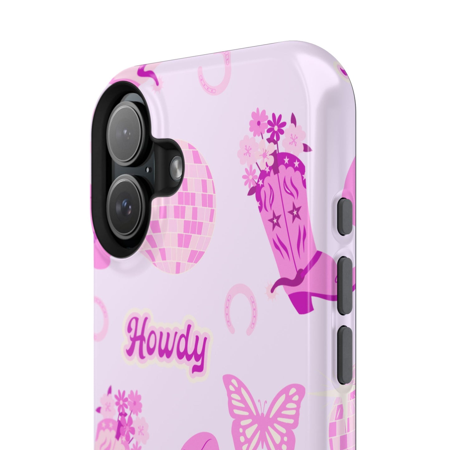Howdy Cowgirl Impact-Resistant Phone Case