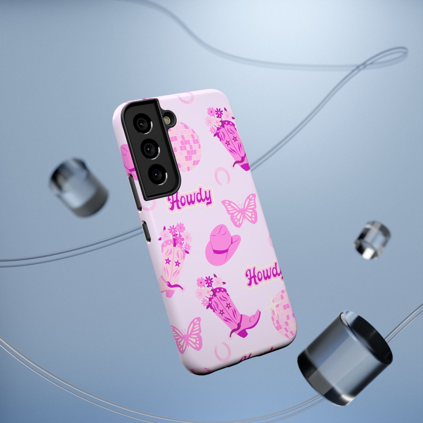 Howdy Cowgirl Impact-Resistant Phone Case