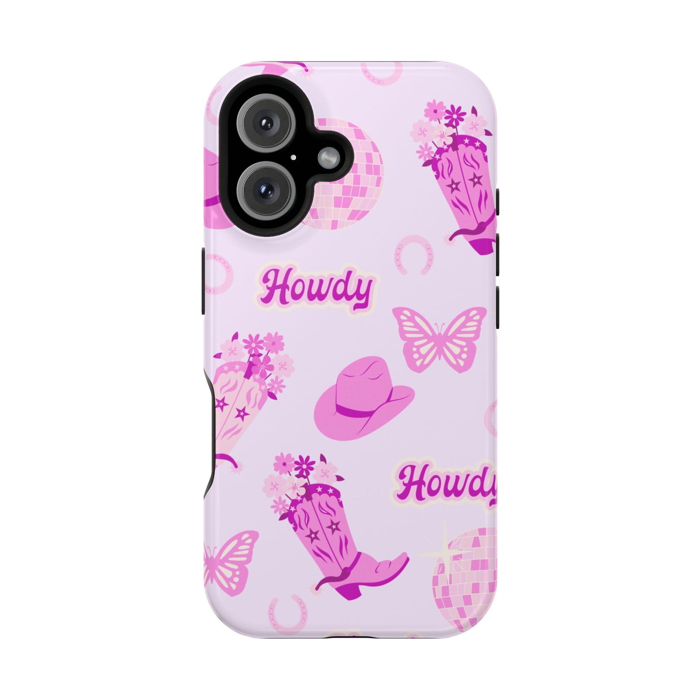 Howdy Cowgirl Impact-Resistant Phone Case