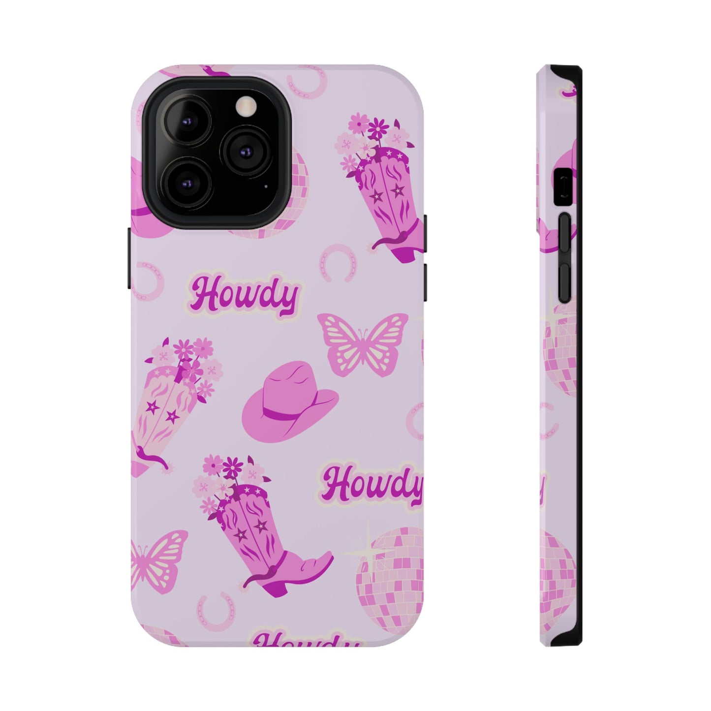 Howdy Cowgirl Impact-Resistant Phone Case