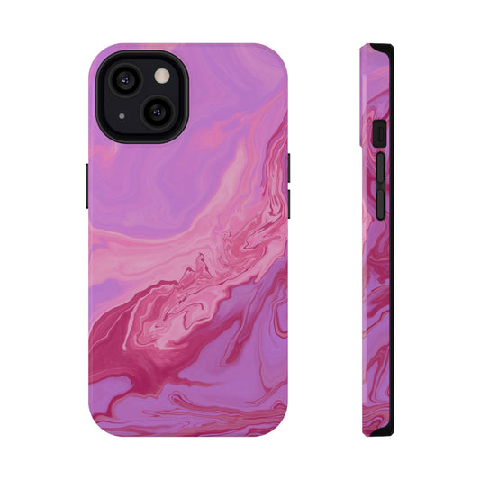 Pink Sunset Impact-Resistant Phone Case