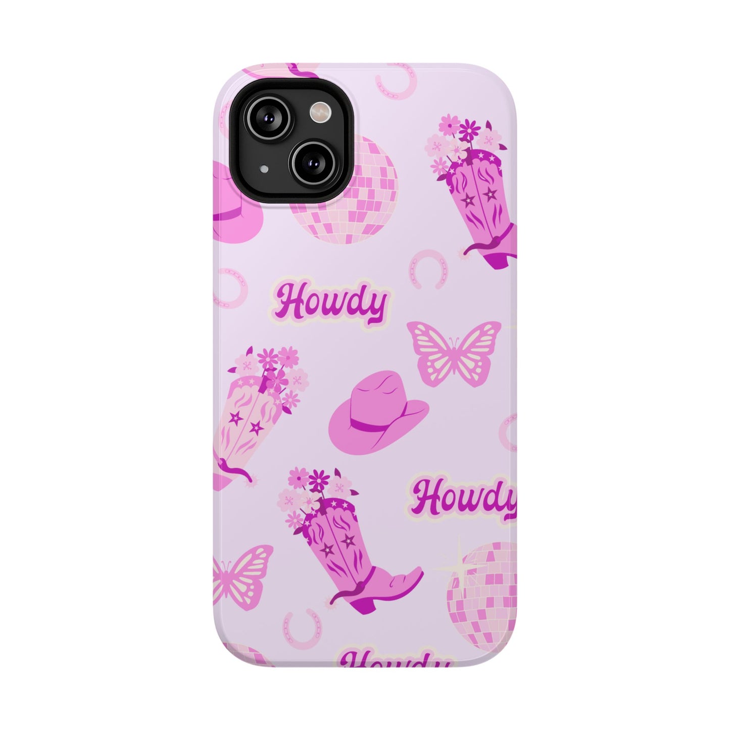 Howdy Cowgirl Impact-Resistant Phone Case