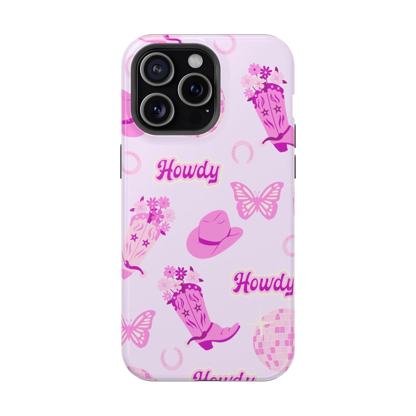 Howdy Cowgirl Impact-Resistant Phone Case