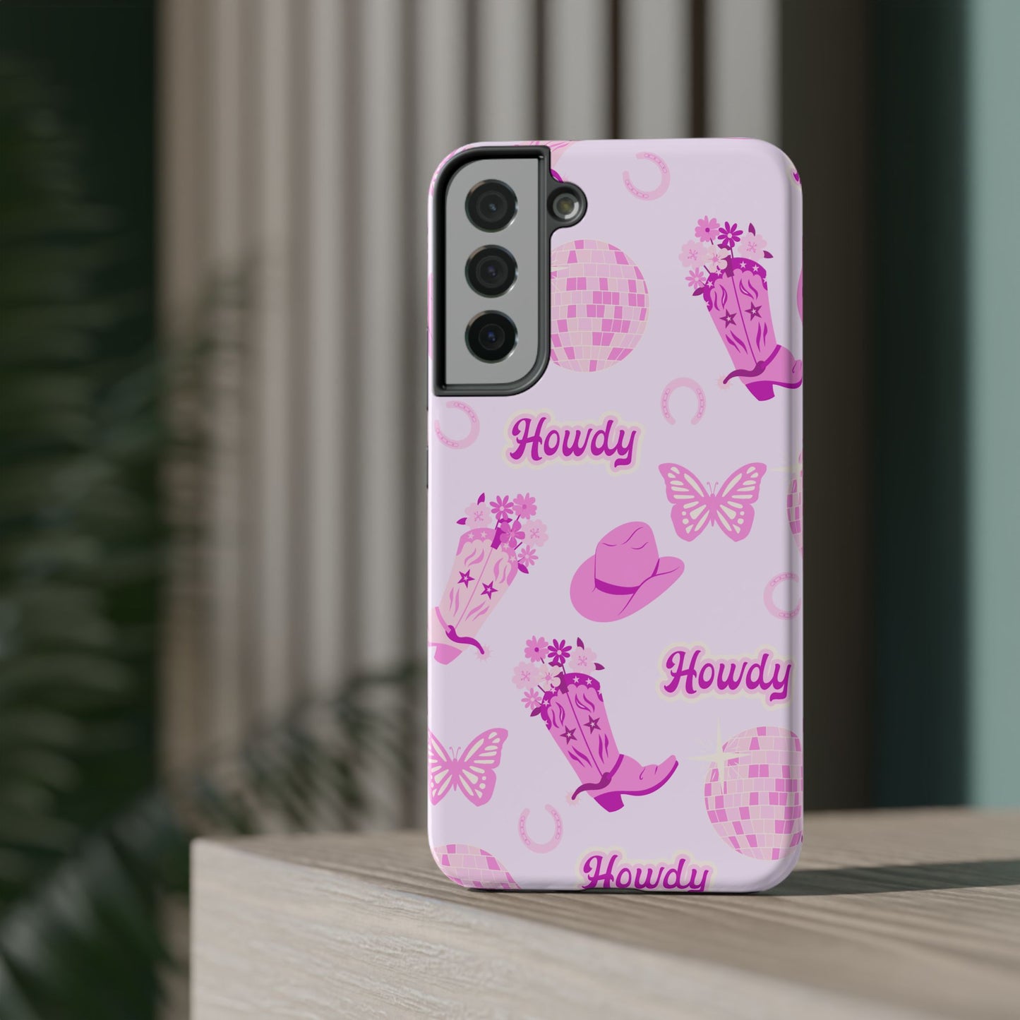 Howdy Cowgirl Impact-Resistant Phone Case