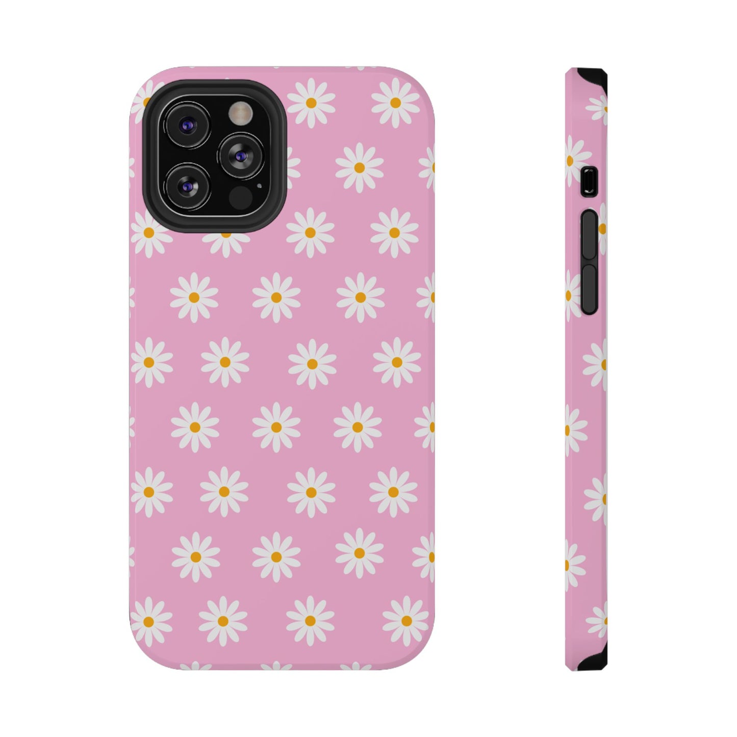Pink Pastel Flora Impact-Resistant Phone Case