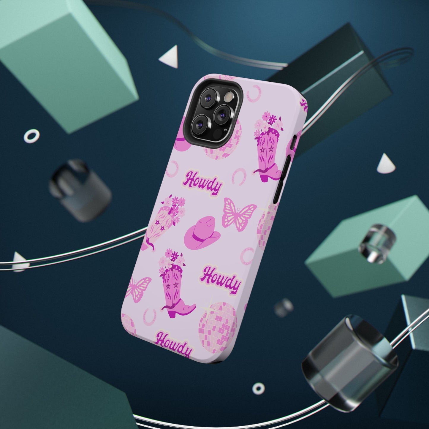 Howdy Cowgirl Impact-Resistant Phone Case