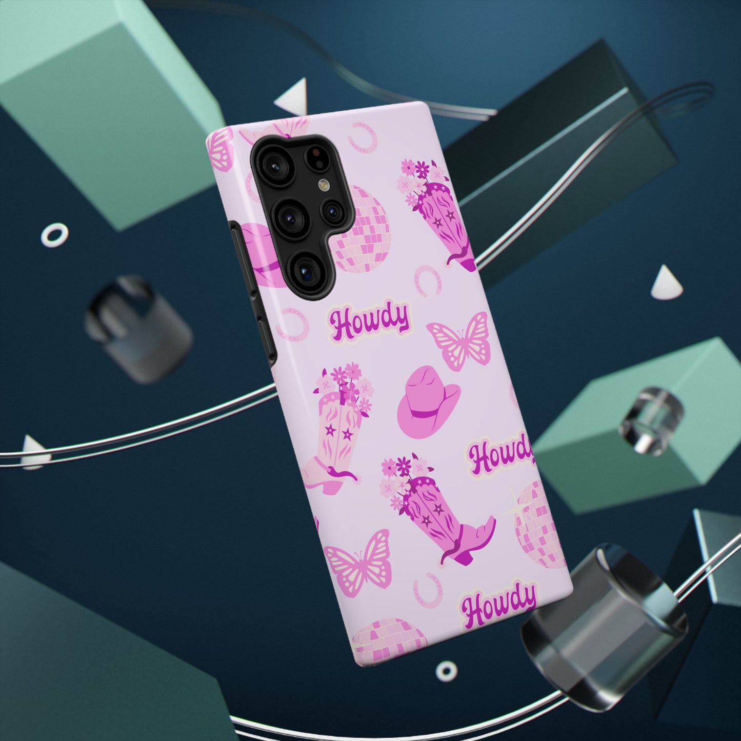 Howdy Cowgirl Impact-Resistant Phone Case