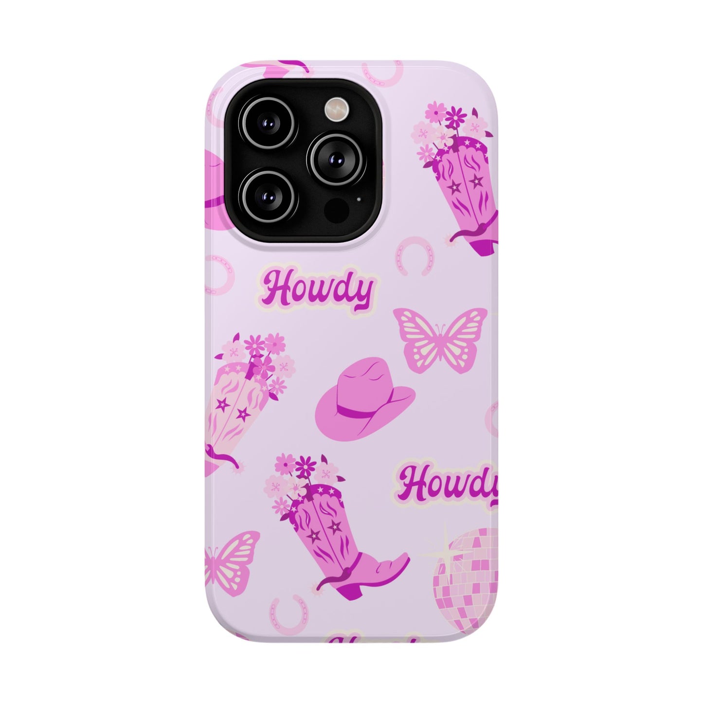 Howdy Cowgirl Impact-Resistant Phone Case