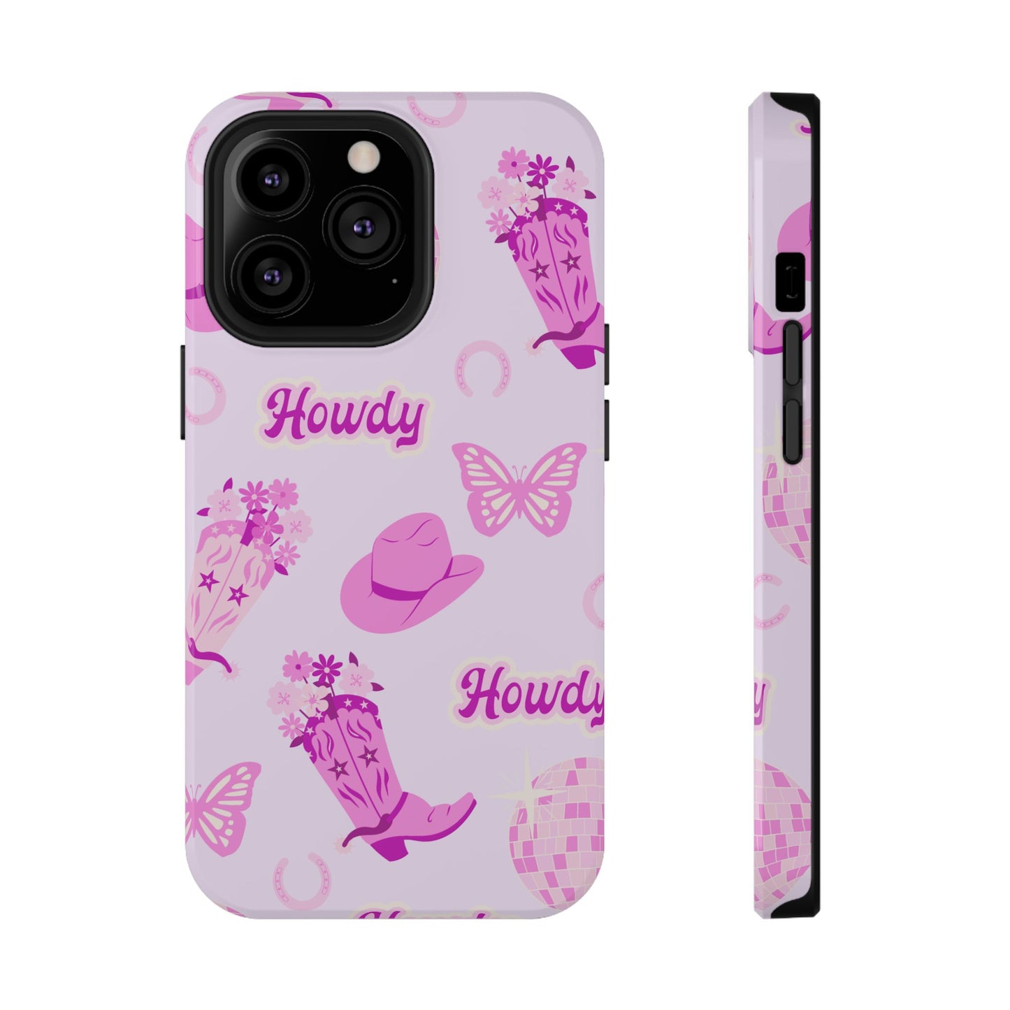 Howdy Cowgirl Impact-Resistant Phone Case