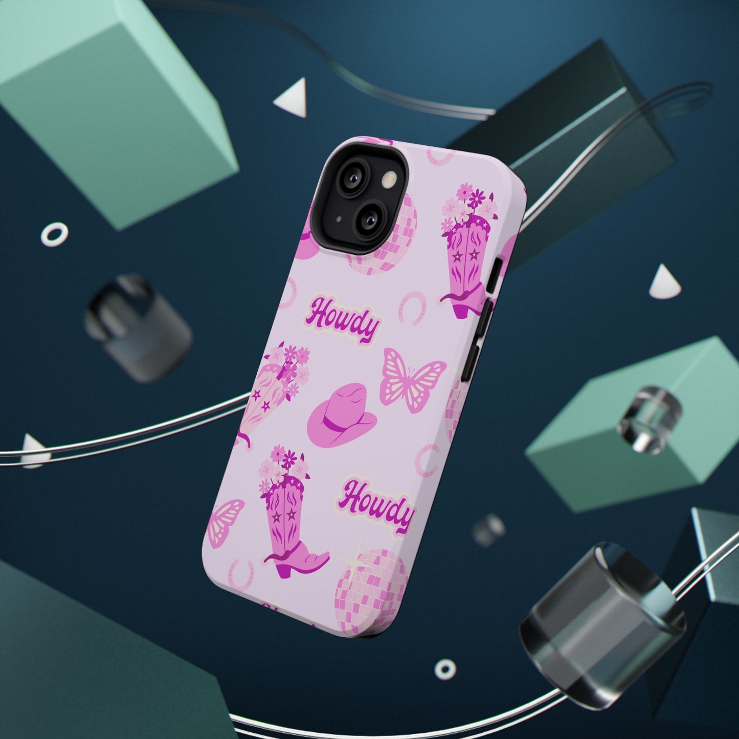 Howdy Cowgirl Impact-Resistant Phone Case