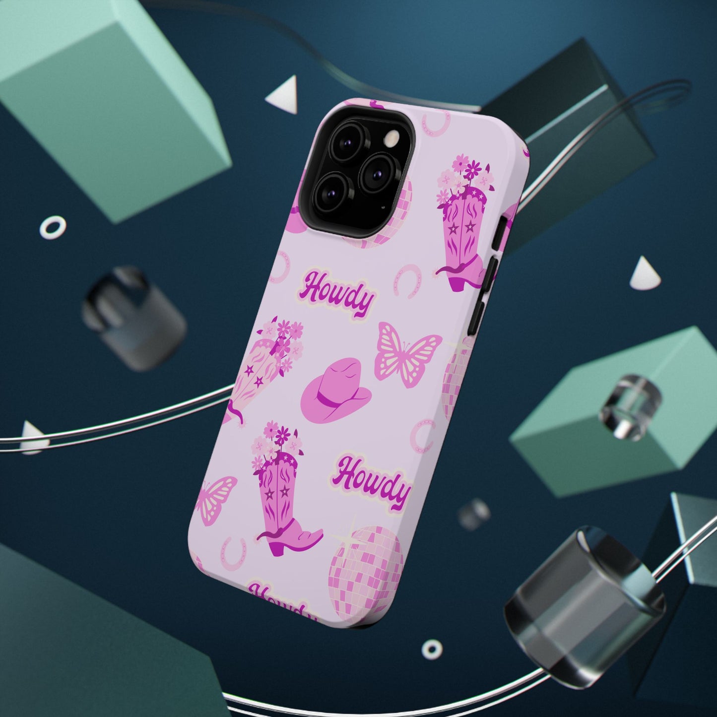 Howdy Cowgirl Impact-Resistant Phone Case