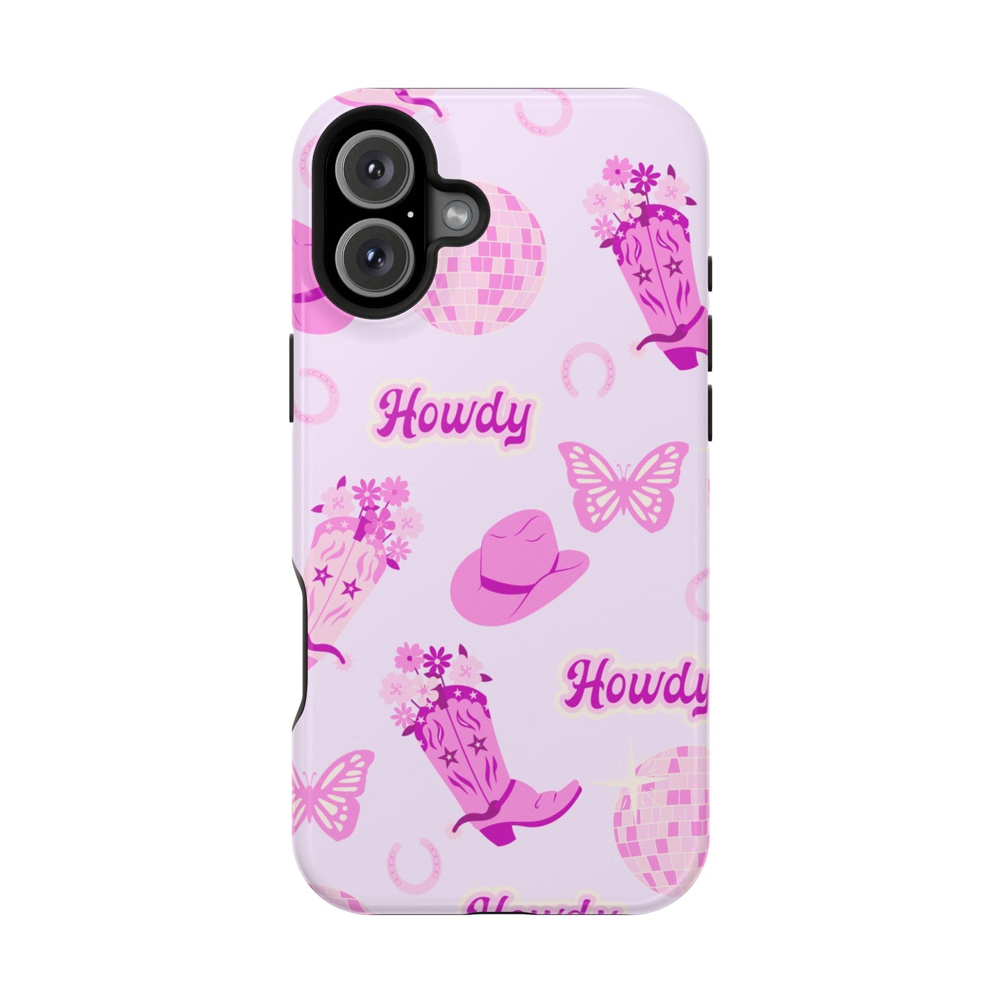 Howdy Cowgirl Impact-Resistant Phone Case