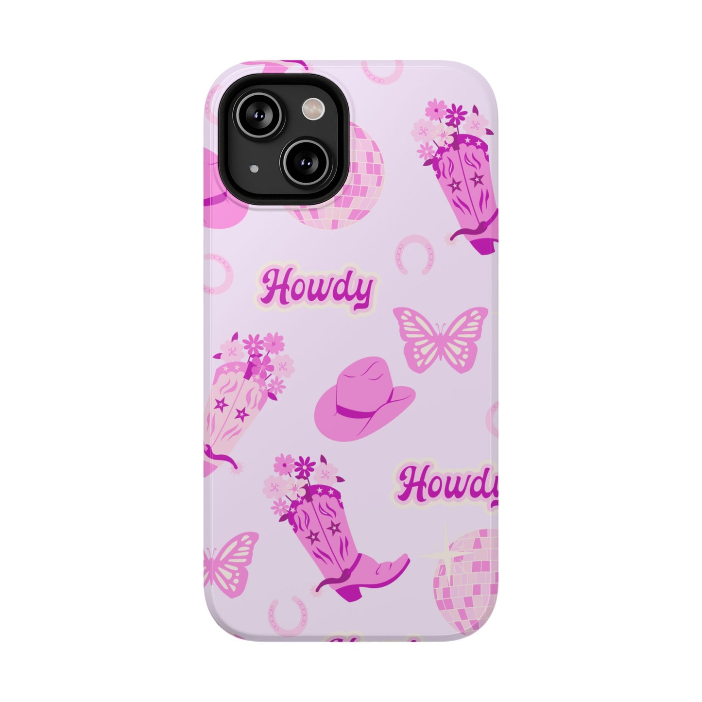 Howdy Cowgirl Impact-Resistant Phone Case