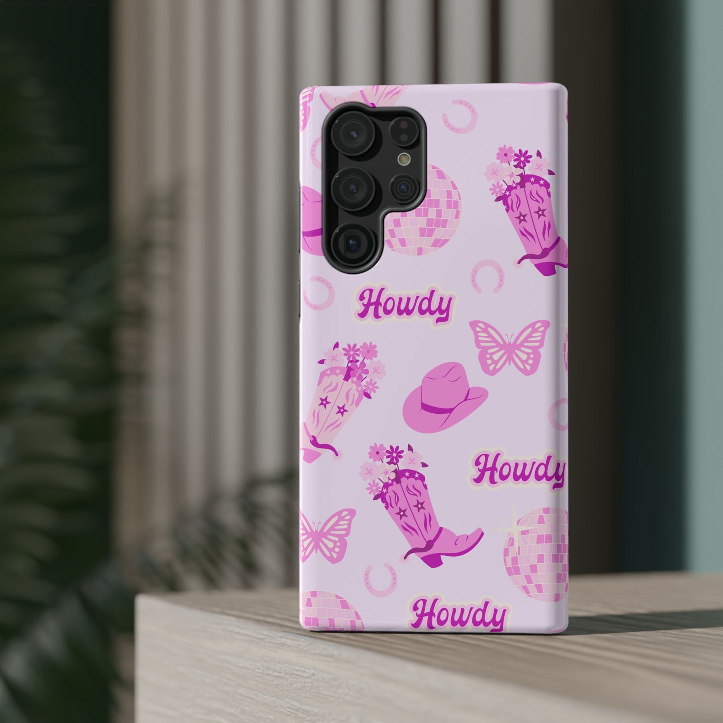 Howdy Cowgirl Impact-Resistant Phone Case