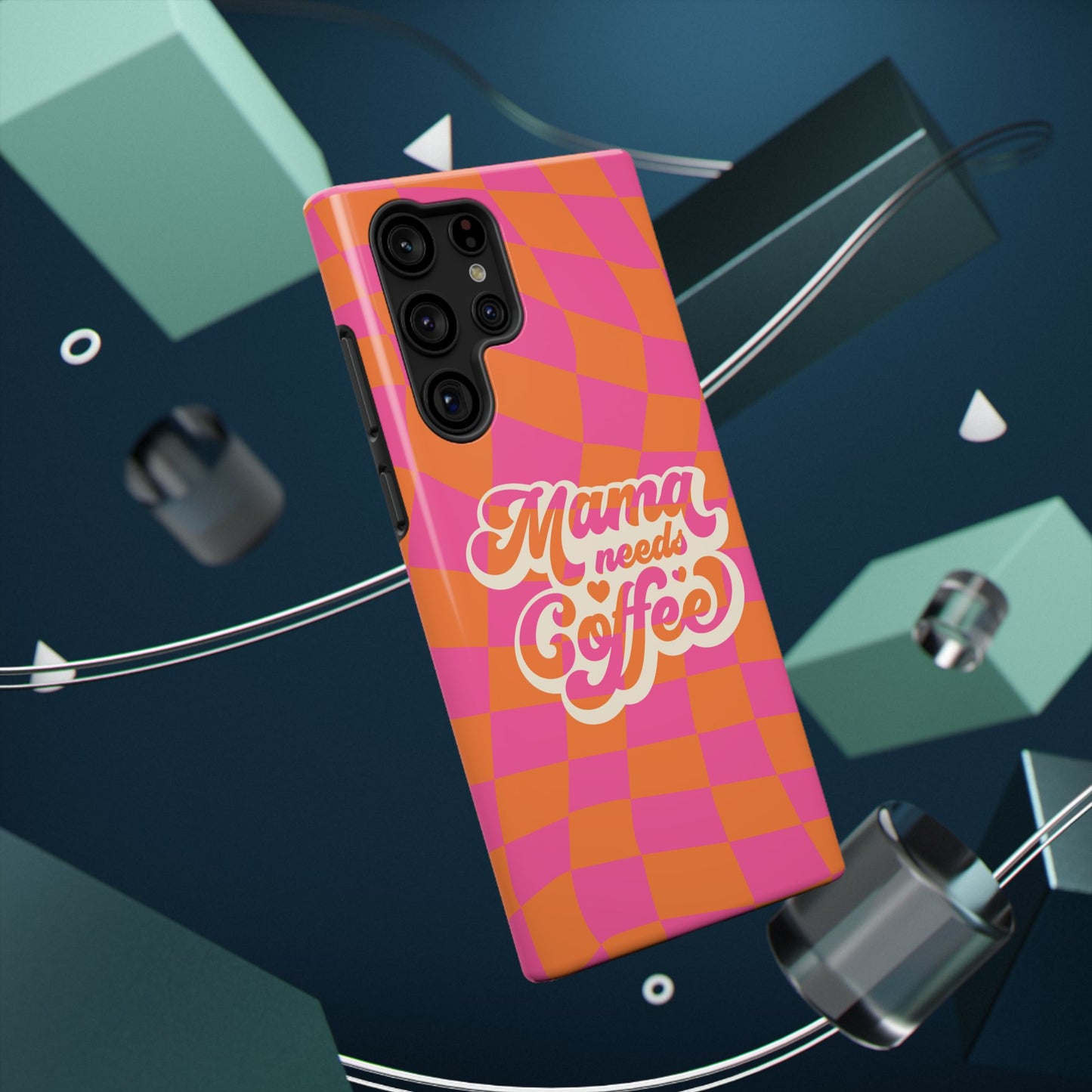 Mama Needs Coffee Impact-Resistant Phone Case