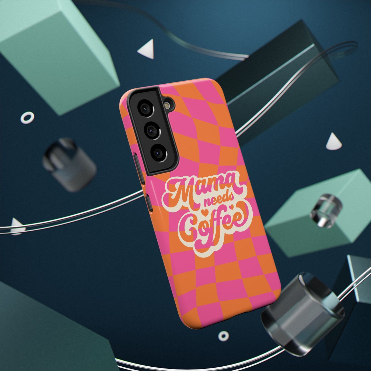 Mama Needs Coffee Impact-Resistant Phone Case