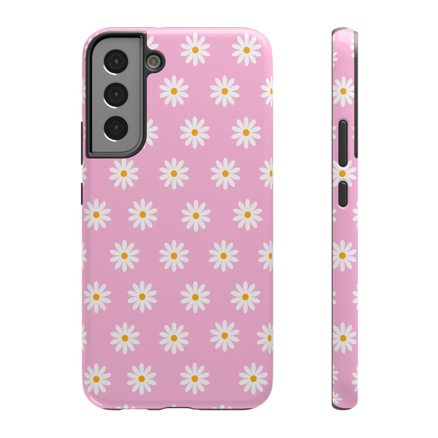 Pink Pastel Flora Impact-Resistant Phone Case