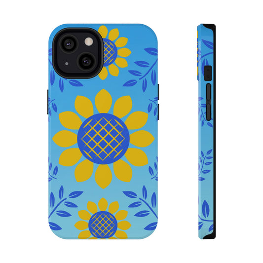 Sunflower Love Impact-Resistant Phone Case